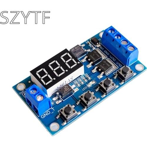 HW-516 trigger cycle timing delay switch circuit dual MOS tube control board instead of relay module
