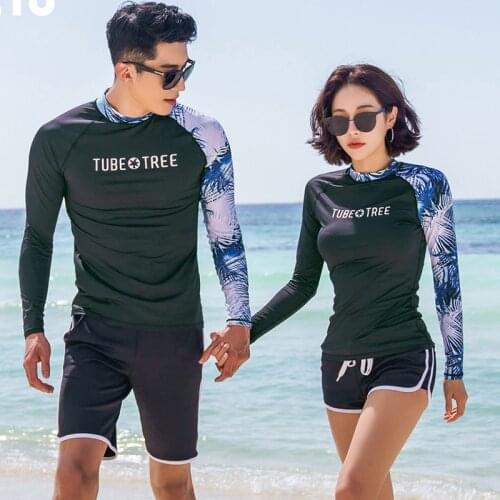 Diving Suit Swim Shorts For Women Surf Top Rashguard Kitesurf Swimming Swimwear 2019 New Arrivals Long Sleeve Drying Swimsuit