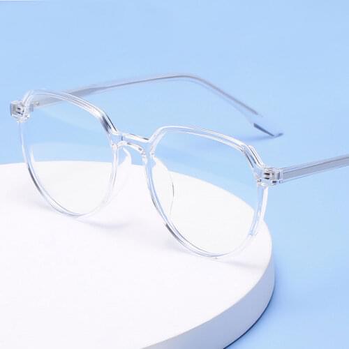Logorela CJ8818 Glasses Frames Men Women Fake Glasses Vintage Optical Myopia Eyeglasses Frames Ladies Retro Eyewear