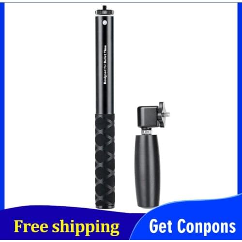 Bullet Time Bundle Selfie Stick 360 Degree Rotation Handle Port Handheld Tripod for Insta360 ONE X GoPro Accessories