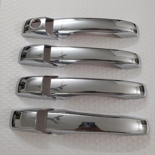 New Chrome Door Handle Cover for Jeep Grand Cherokee 2011-2016 / Patriot 2007-2016 ABS Trim