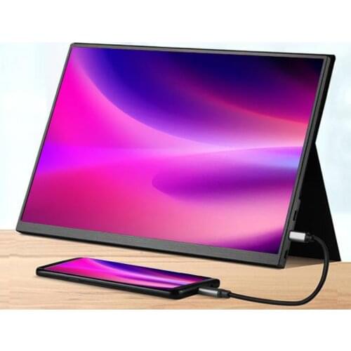 Cheap 15Inch Portable Split screen 1920*1080 Usb Type C FHD IPS Office Laptop Pc Gaming Second Monitor for PS4 XBox Switch PS3