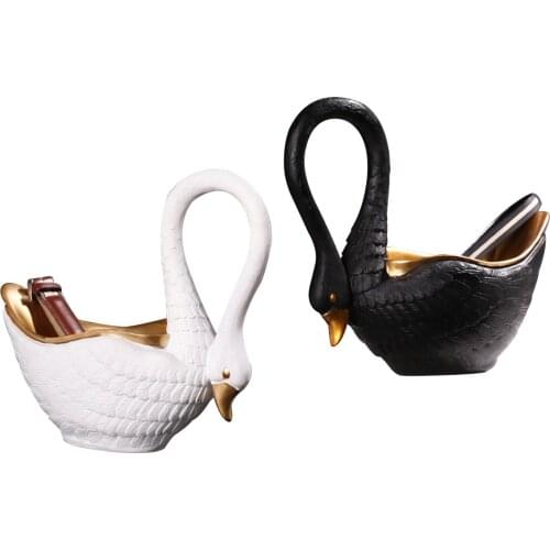 NEW wan Statue Decorative Animal Figurine Desk Storage Box Container for Home Office