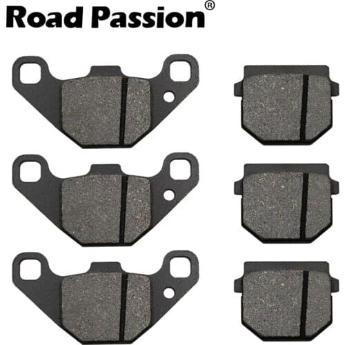 Road Passion Motorcycle Front & Rear Brake Pads For CAN AM ATV DS90X DS90 DS 90 X (2x4/4T) 2008 2009 2010 2011 2012 2013-2016