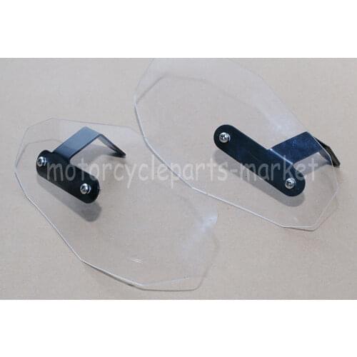 Clear Wind Hand Guards Protector For Yamaha VStar 400 650 1100 1300 Virago Xv 250 535 750 1100 Road Star Custom Chopper Cruisers