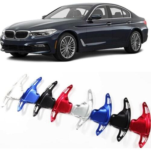Savanini Alloy Add-On Steering Wheel DSG Paddle Shifters Extension For BMW 5 Series 2014-2017