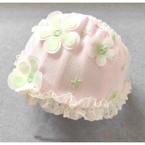 Lace Girls Hat Summer Baby Hat Breathable Newborn Hats for Girl Baby Headband Stuff Gorros ParaBaby Baby Accessories AC50MZ