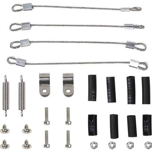RC Crawler Car Modified Part Steel Rope for 1/10 RC Car Axial SCX10 D90 D110 Traxxas TRX-4 TRX4