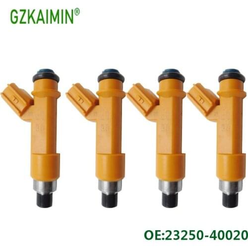 GEBUINE 4pcs Fuel Injector 23209-0H050 23250-40020 23250-0M010 For Toyota Camry RAV4 Solara Highlander 2.4L