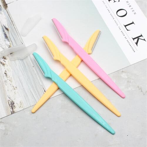 Eyebrow Trimmer Portable Eyebrow Razor Blade Shaver Shaper Facial Hair Remover Eyebrow Shaping Tool Women Makeup tools