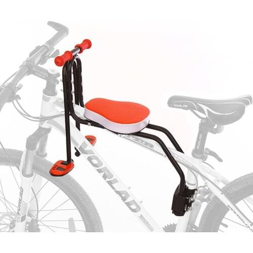 Bicycle Child Seats Fashionable Detachable Bicycle Front Seat Child Bike Seat Bicycle Carrier Kids Baby Seat with Handle