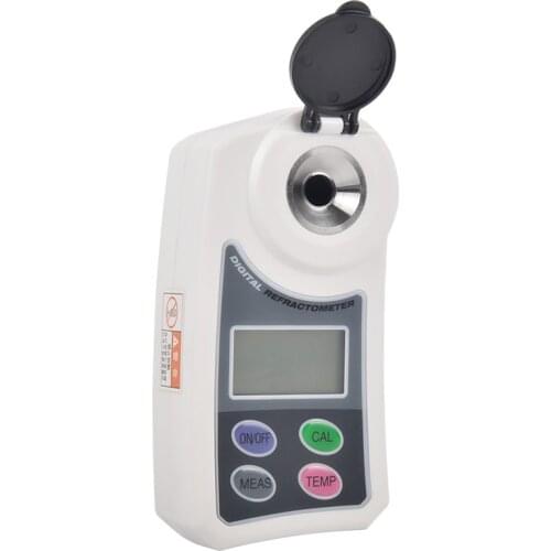 0.0-55% Economical Brix 0.5Brix Digital Refractometer Concentration Meter Densimeter For Fruit Wine Beer Alcohol Sugar