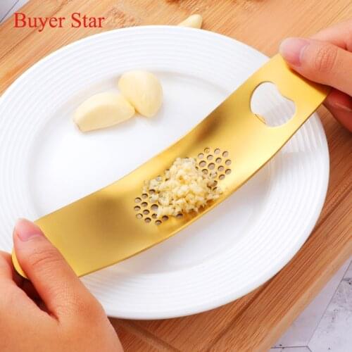 1 Pcs Multifunctional Stainless Steel Garlic Press Crusher Chopper Peeler Slicer Cutter Kitchen Gadgets Tools Accessories