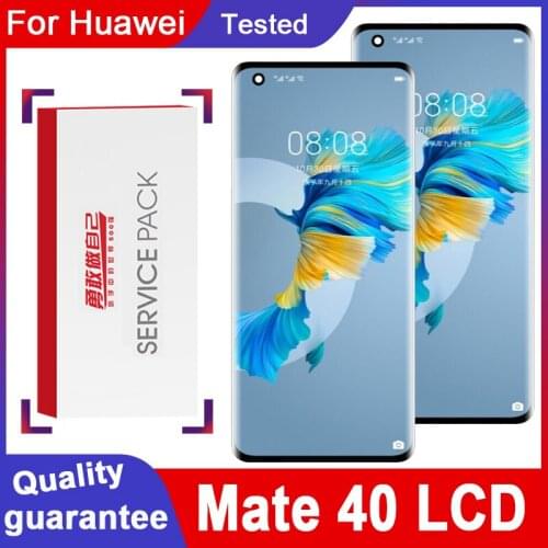 100% Original 6.5'' LCD Replacement For Huawei Mate 40 OLED Display Touch Screen Digitizer Assembly For Huawei Mate40 OCE-AN10