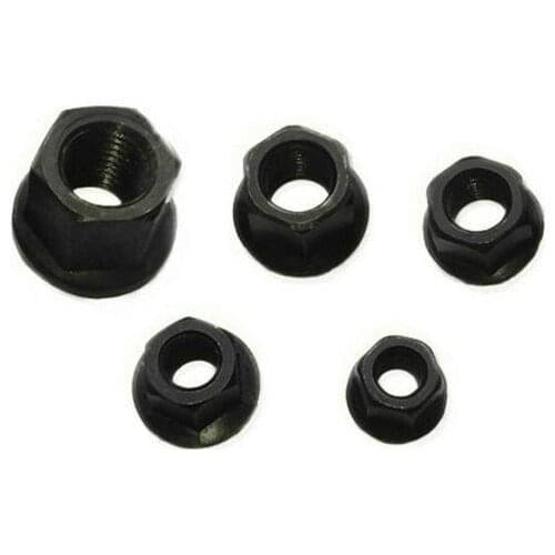 2PCS Cheap 8.8 High Strength Hex Flange Plate with Black Padded Cushion Nut Nut M10 GB6177