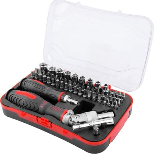 61 In 1 Precision Bit Screw Driver Torx Bits Insulated Screwdriver Handle Repair Disassembly Maintenance Tools
