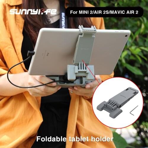 Tablet Holder Portable Foldable Expansion Bracket for DJI Air 2S/Mavic Mini 2 Remote Control for DJI Mavic Air 2 Drone Accessory