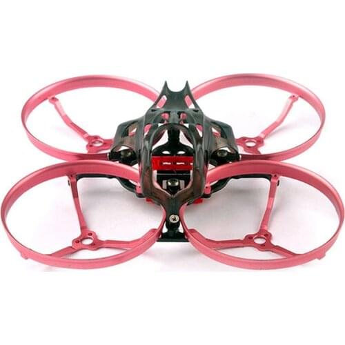 HappyModel Snapper8 85mm Carbon Fiber FPV Whoop Frame Kit with CNC Aluminum Alloy Guard for 1935 2inch 2S 3S Drones