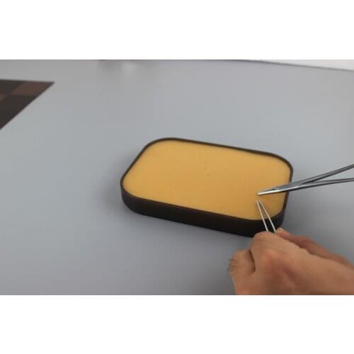 Surgical Sutured Training Skin Module Simulation Skin Model Silicone Skin Model Surgical Practice 15*11*2cm Free Shipping