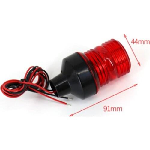 Boat Pontoon Skiff LED Navigation 12V/24V Red 360 Sailing Anchor Bow Light