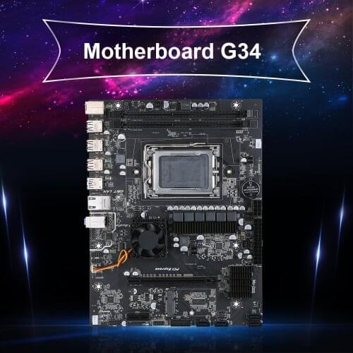 Jingsha AMD X89 Motherboard SR5650/ SR5670/ SR5690 Chipset Supports mSata AMD Opteron X89 4/8/12/16-Core CPU with Cooling Fan