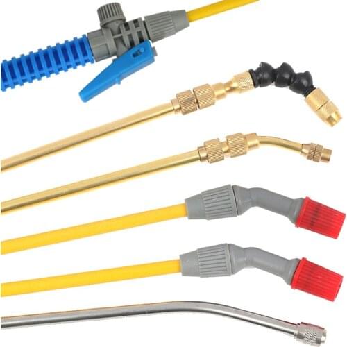 Agricultural Sprayer Nozzle Stretchable Telescopic Rod DIY Length Stainless Steel Plastic Telescoping Wand Watering Kits