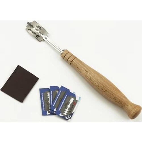 Bread shaving knife Oak handle flour coil mixer egg beater flour stick oil surface mixing baking tool cooking baking accessories