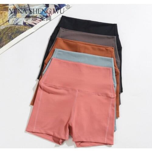 Fitness Jogger Yoga Shorts Women Comfy Workout Sport Shorts Athletic Gym Shorts Seamless High Waist Slim Yoga Shorts Sportswear