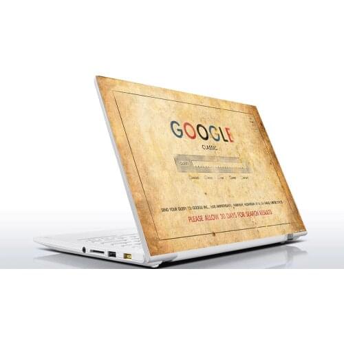 Sticker Master Google Classic Universal Sticker Laptop Vinyl Sticker Skin Cover For 10 12 13 14 15.4 15.6 16 17 19 " Inc Notebook decal for Macbook,asus,Acer,Hp,Lenovo,Huawei,Dell,Msi,Apple,Toshiba,Compaq