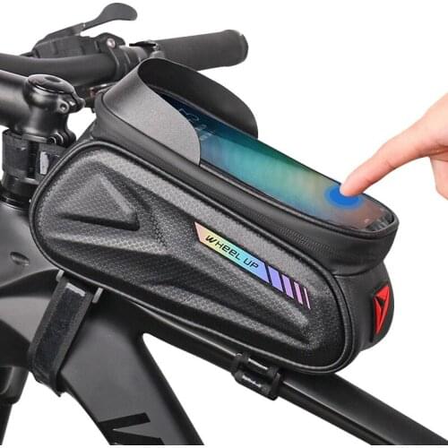 MTB Bike Phone Bag Touch Screen Cycling Bag Front Frame Case Saddle Storage Top Tube Handlebar Mobile Holder Bicycle Accessories
