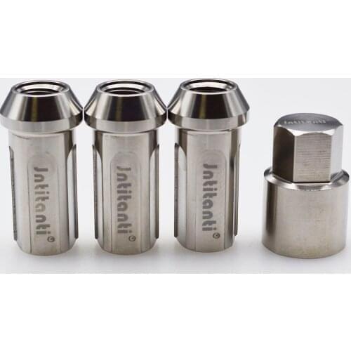 Titanium anti-theft nut M12*1.5*45 closed-end