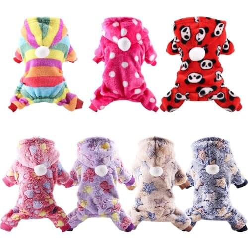 Dog Clothes Pet Clothing For Dogs Jumpsuit Soft Dog Coat Jacket Pet Outfit For Dogs Costume Chihuahua Clothing