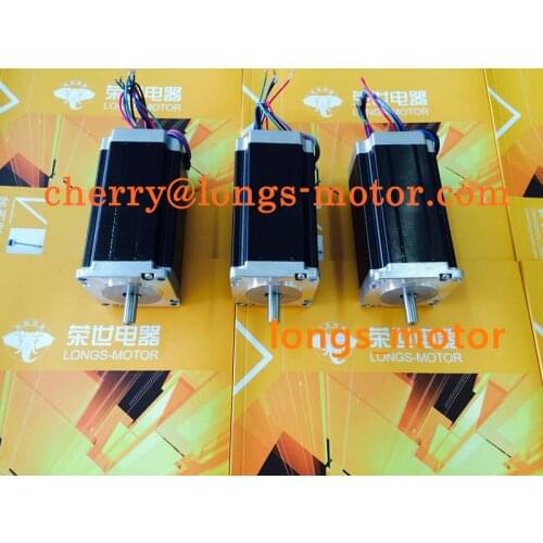 EU Ship 3pcs Nema 23 stepper motor 425 oz-in 23HS9430 DC MOTOR CE ISO ROHS CNC ROUTER LONGS MOTOR