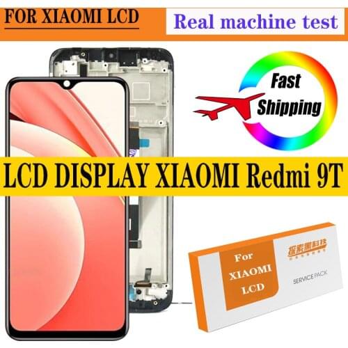 For 6.53" Xiaomi Redmi 9T Display Touch Screen Digitizer Assembly Redmi 9t for Repair Parts J19S M2010J19SG LCD