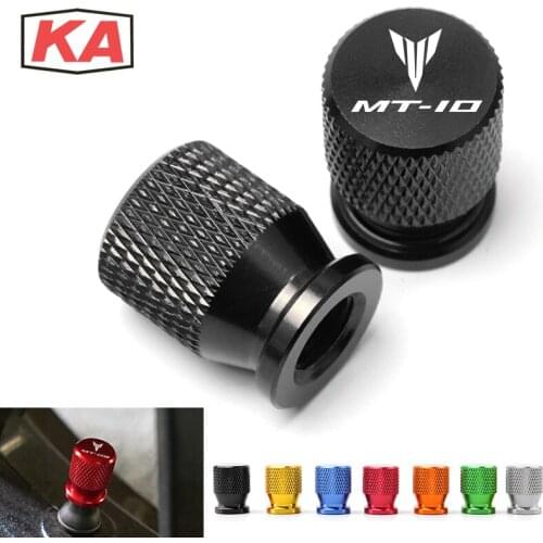 For YAMAHA MT10 MT10 MT-10 2014 2015 2016 2017 2018 2019 2020 Motorcycle Accessories CNC Tire tyre Valve Caps Airport Covers