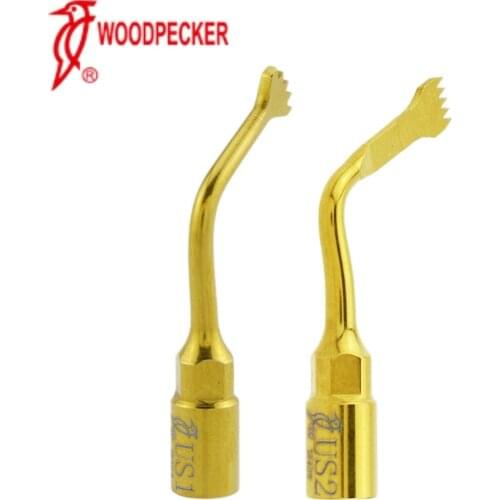 Woodpecker Dental Ultrasurgery Bone Surgery Tip US1 US2 EMS Woodpecker Mectron