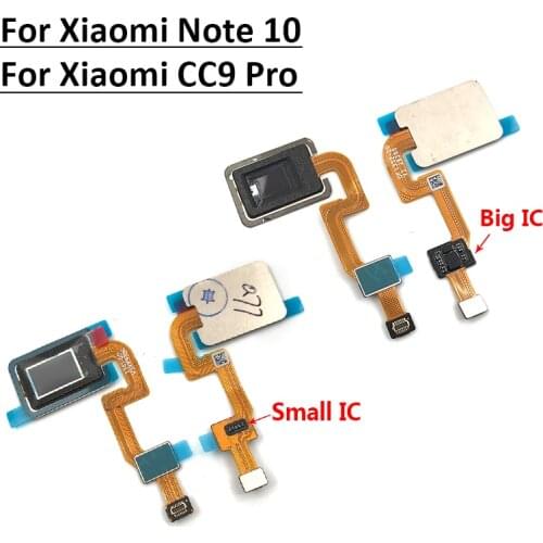 Home Button Fingerprint Touch Id Sensor Connector Flex Cable For Xiaomi Mi 9 Mi9 Mi Note 10 Pro