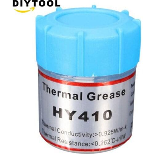 HY410 10g White Thermal Conductive Grease Silicone Paste for CPU GPU Cool паяльная паста flux