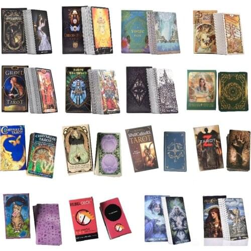 Tarot Cards Oracle Guidance Divination Fate Tarot Deck Board Games English For Family Gift Party Playing Card Game Entertainment