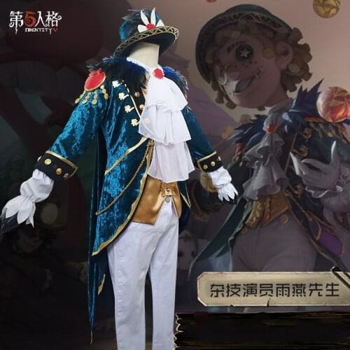 Game Identity V Cosplay Costumes Mike Morton Cosplay Costume Survivor Acrobat Mr Swifts Skin Uniform Halloween Costumes