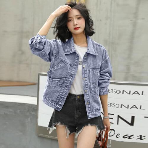 Lace Girl Womens Denim Jackets