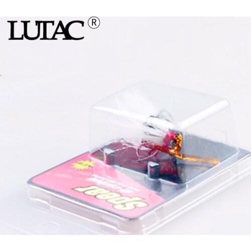 LUTAC 4# 6# 8# Fishing Hook 5Bags/Set High Carbon Steel Treble Feather Hooks Fishing Tackle Treble