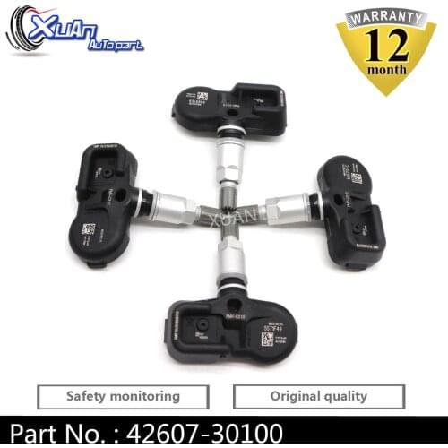 XUAN 42607-30100 Tire Pressure Monitor Monitoring Sensor TPMS Sensor For Lexus ES200 ES250 GS250 GS450h IS250 PMV-C010 315Mhz
