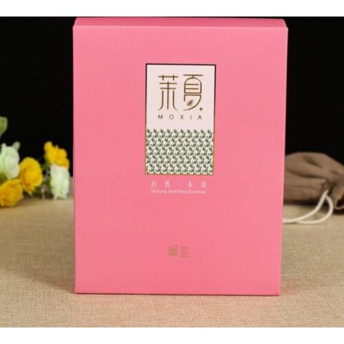 LOW MOQ NO MINIMUM custom made magnetic closure flat pack self fold macaroon gift boxes ---DH10746