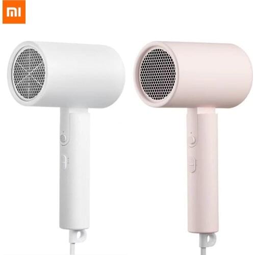 XIAOMI MIJIA Portable Anion Hair Dryer H100 Nanoe Water ion hair care Professional Quick Dry 1600W Travel Foldable Hairdryer