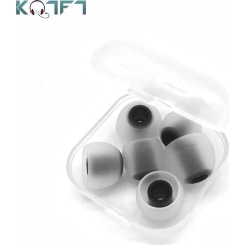 KQTFT Replacement Silicone Earplug for Sony MDR XB55AP XB75AP EX650AP/ Jaybird Freedom 2, X4 X3 X2, BlueBuds X, F2, F5 Eartips