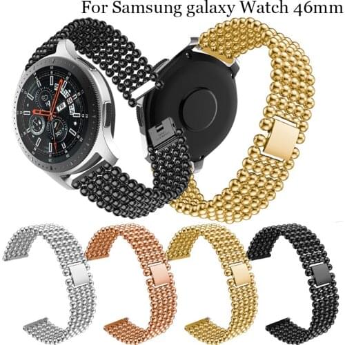 22mm stainless steel Sport fashion Bracelet Gear S3 Classic Border Bracelet Replacement Bracelet for Samsung Galaxy Watch 46mm