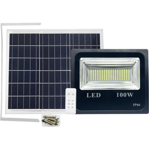 SZYOUMY 50W 100W White/double color Solar flood light Outdoor Led floodlight Solar powered Garden lighting Remote control