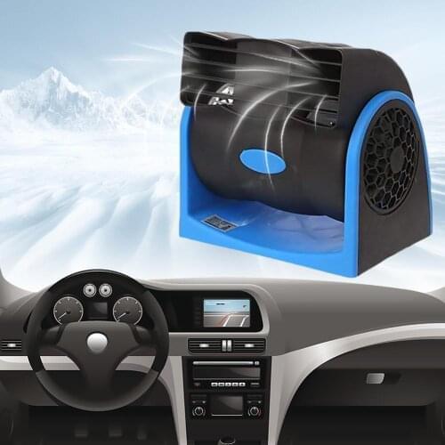 12V 24V car Cooling Air Fan Electric Car Fan Speed Adjustable Silent Air Vent Conditioner Cooling Fans for Car SUV Truck Boat