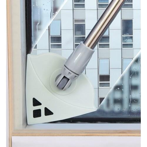 High-rise double-sided glass cleaning brush magnetic window cleaner magnet household wiper tool splicing rod for window cleaning